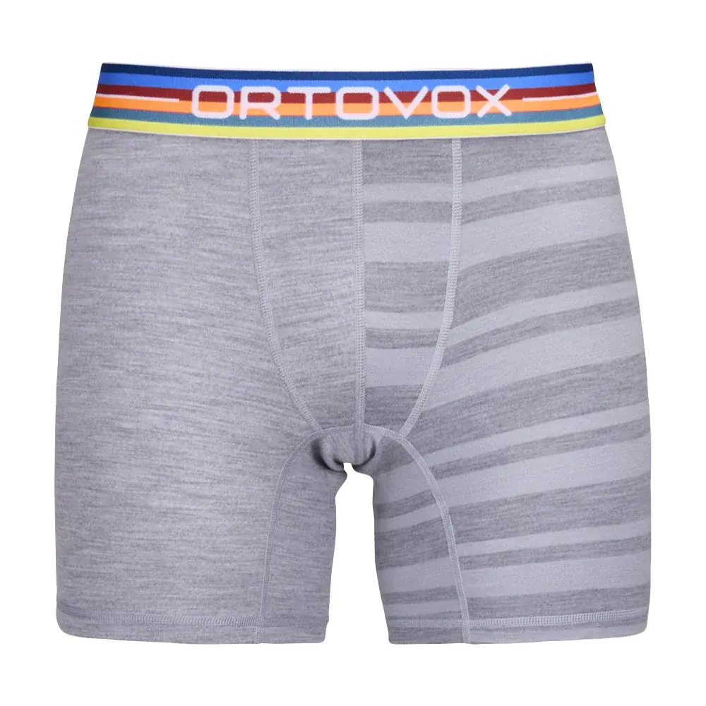 Ortovox Термобоксери чоловічі Ortovox 185 Rock'n'Wool Boxer Grey Blend