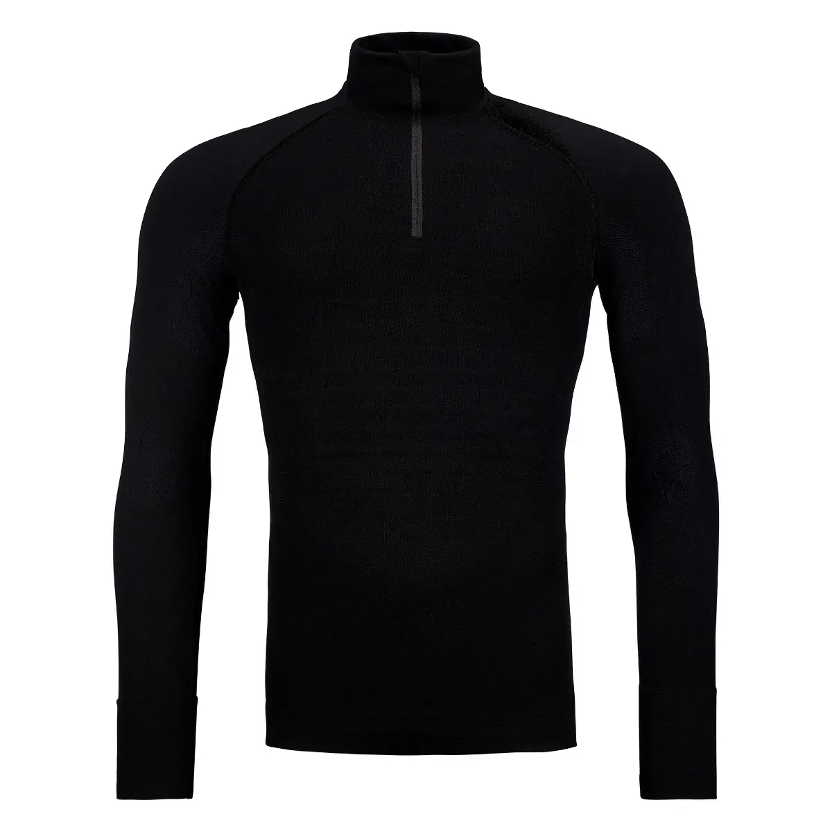 Ortovox Термофутболка чоловіча Ortovox 230 Competition Zip Neck Black raven