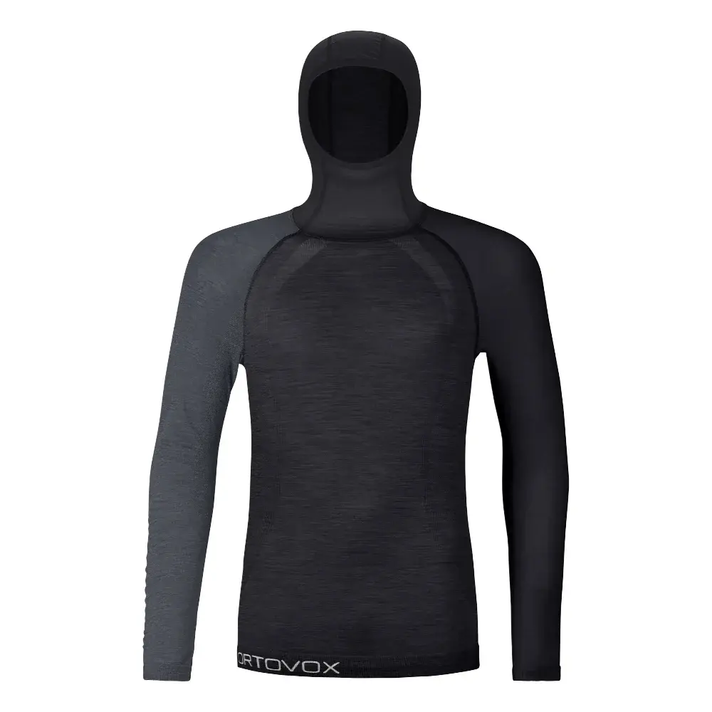 Ortovox Термофутболка чоловіча Ortovox 120 Competition Light Hoody Black Raven