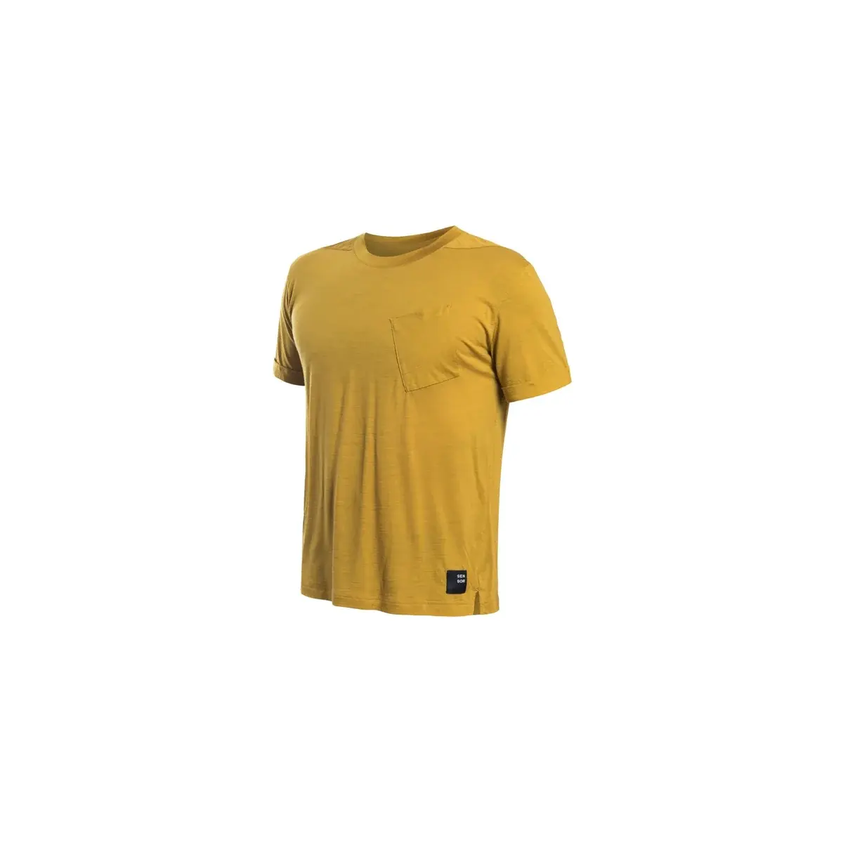 Sensor Термофутболка чоловіча Sensor Merino Air Traveller Mustard