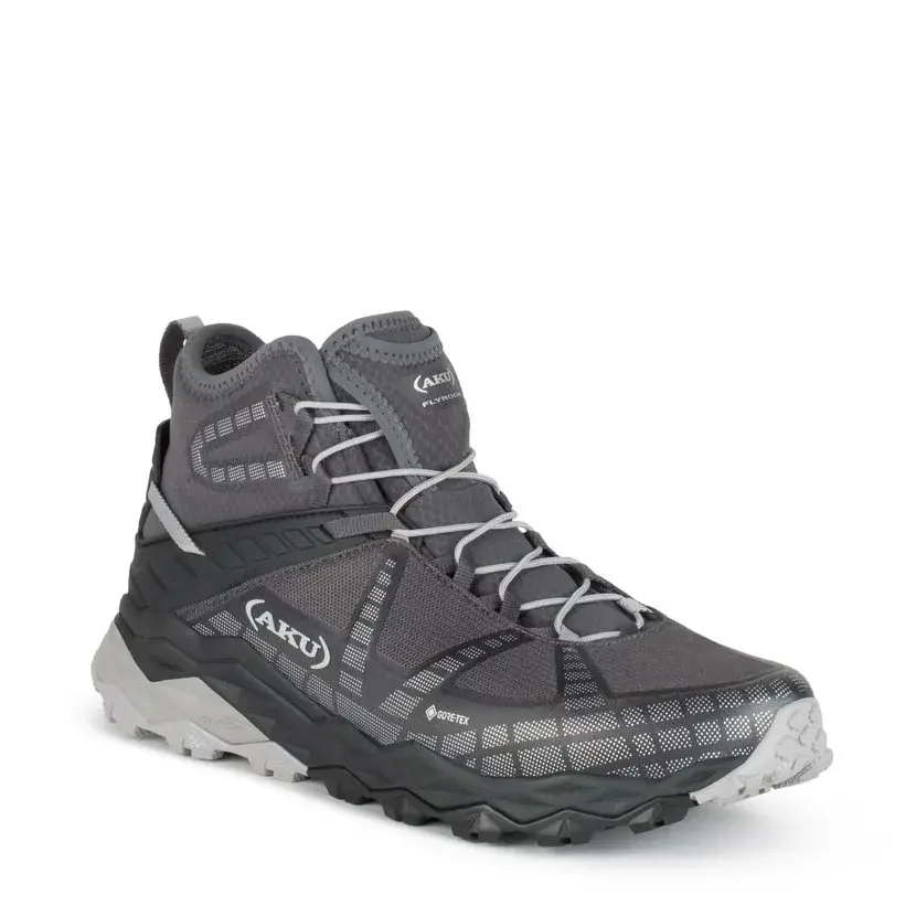 AKU Черевики чоловічі AKU Flyrock MID GTX black/silver