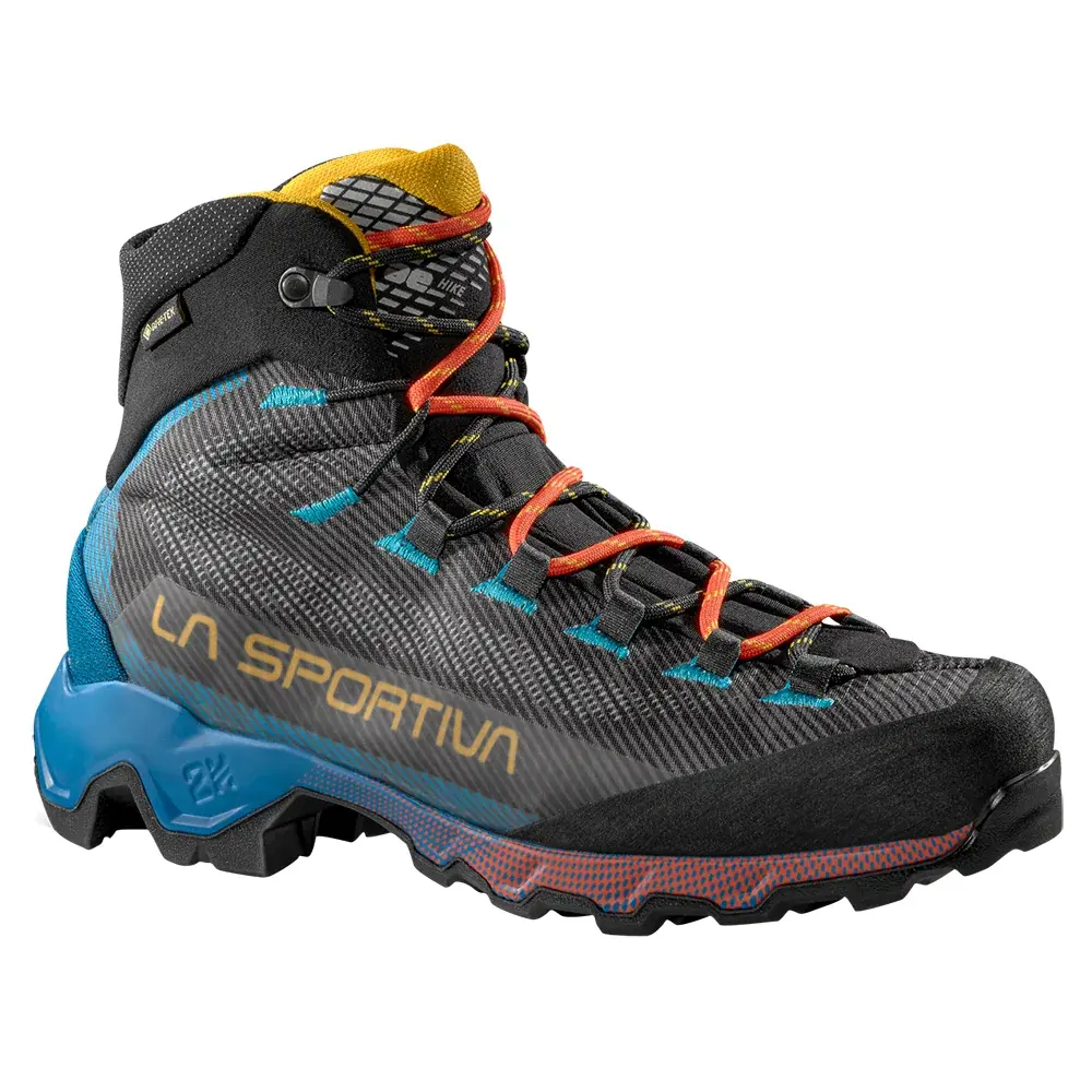 La Sportiva Черевики чоловічі La Sportiva Aequilibrium Hike GTX carbon/tropic blue