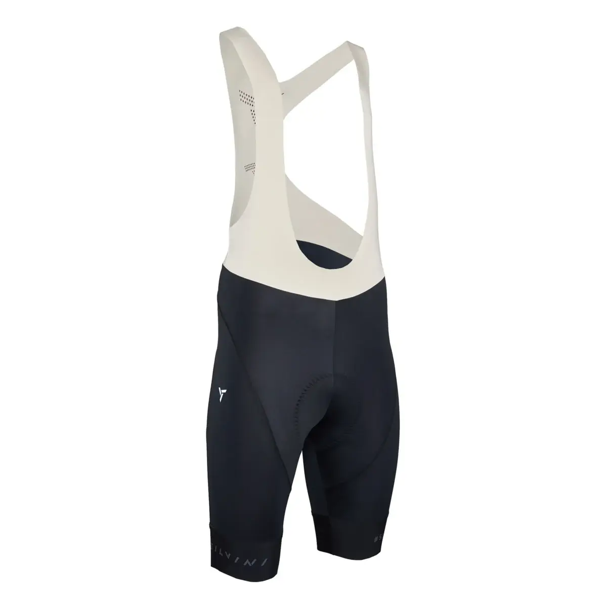 Silvini Шорти чоловічі Silvini з лямками MP2626 Suelo Bib black-cream