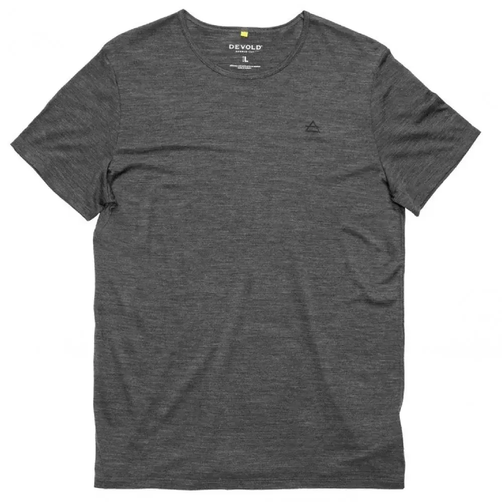 Devold Футболка Merino чоловіча Devold Active Tee Man anthracite