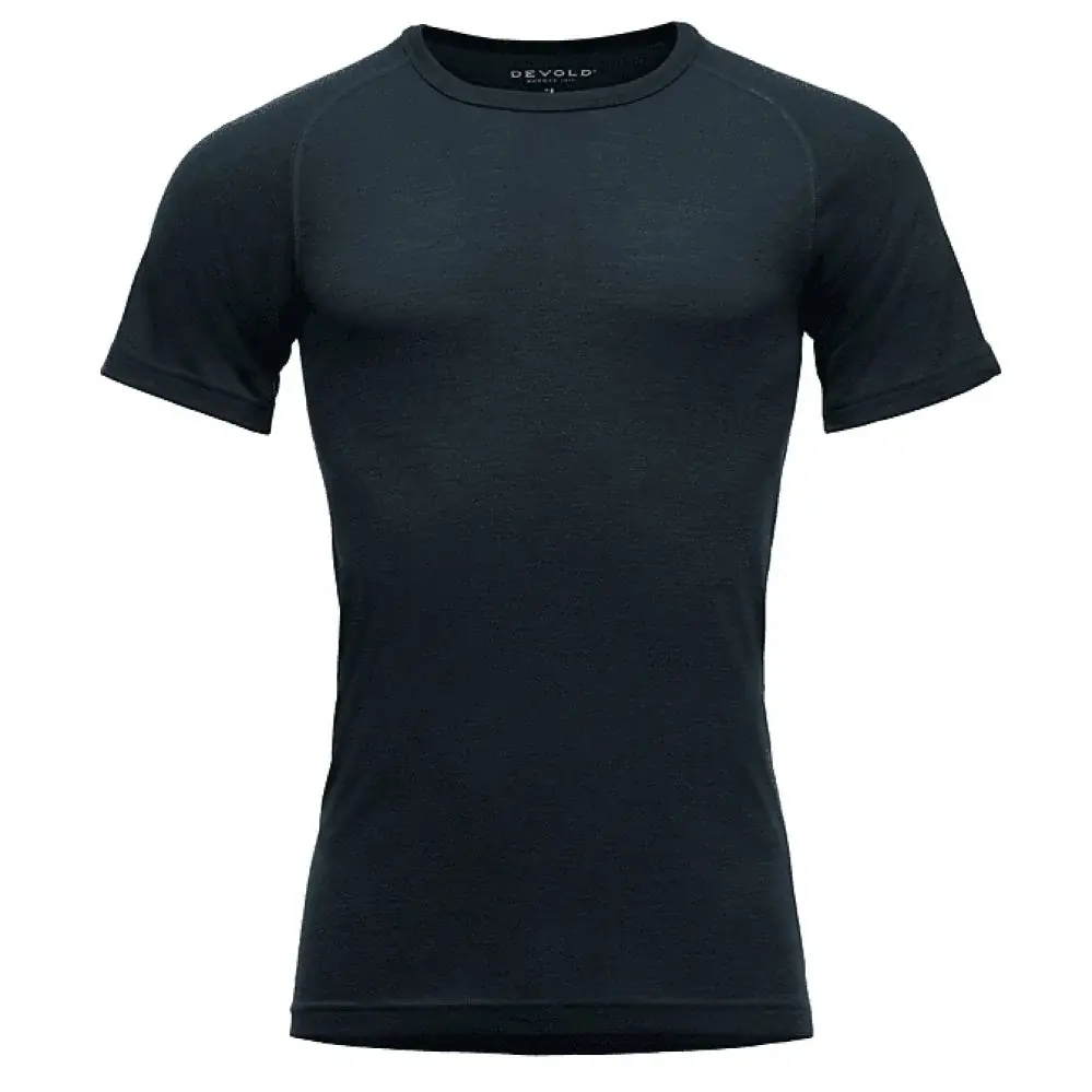 Devold Футболка Merino чоловіча Devold Lauparen merino 190 Base Tee Man ink