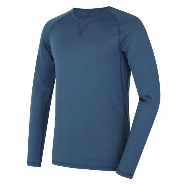 Husky Футболка Merino чоловіча Husky MEROW M blue, розмір