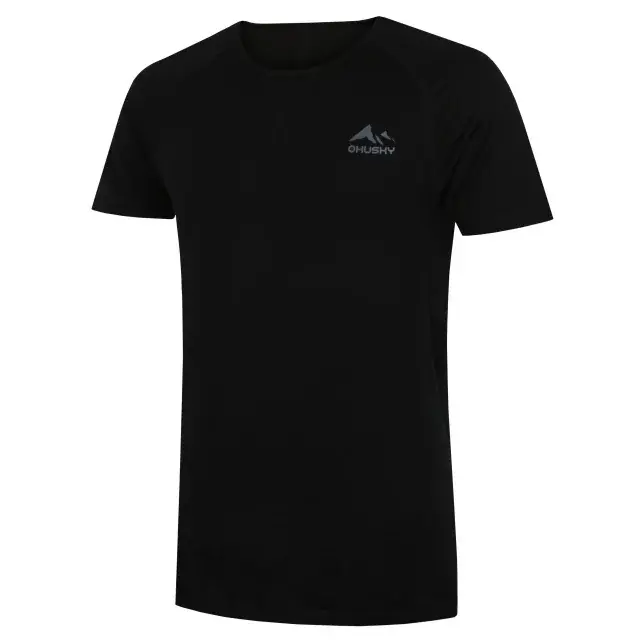 Husky Футболка Merino чоловіча Husky Mersa M black