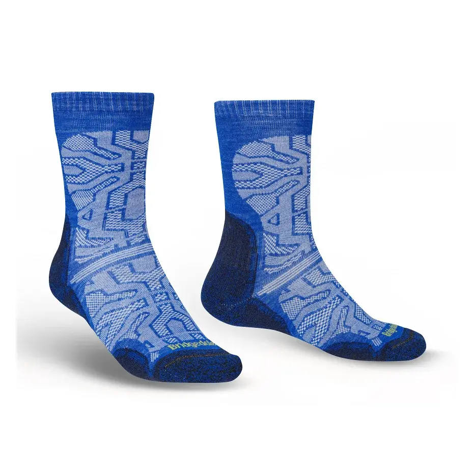 Bridgedale Шкарпетки чоловічі Bridgedale Hike UL T2 MP Crew royal blue/414