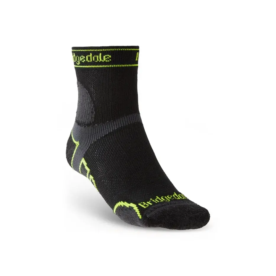 Bridgedale Шкарпетки бігові чоловічі Bridgedale Trail Run LW T2 MS 3/4 Crew black