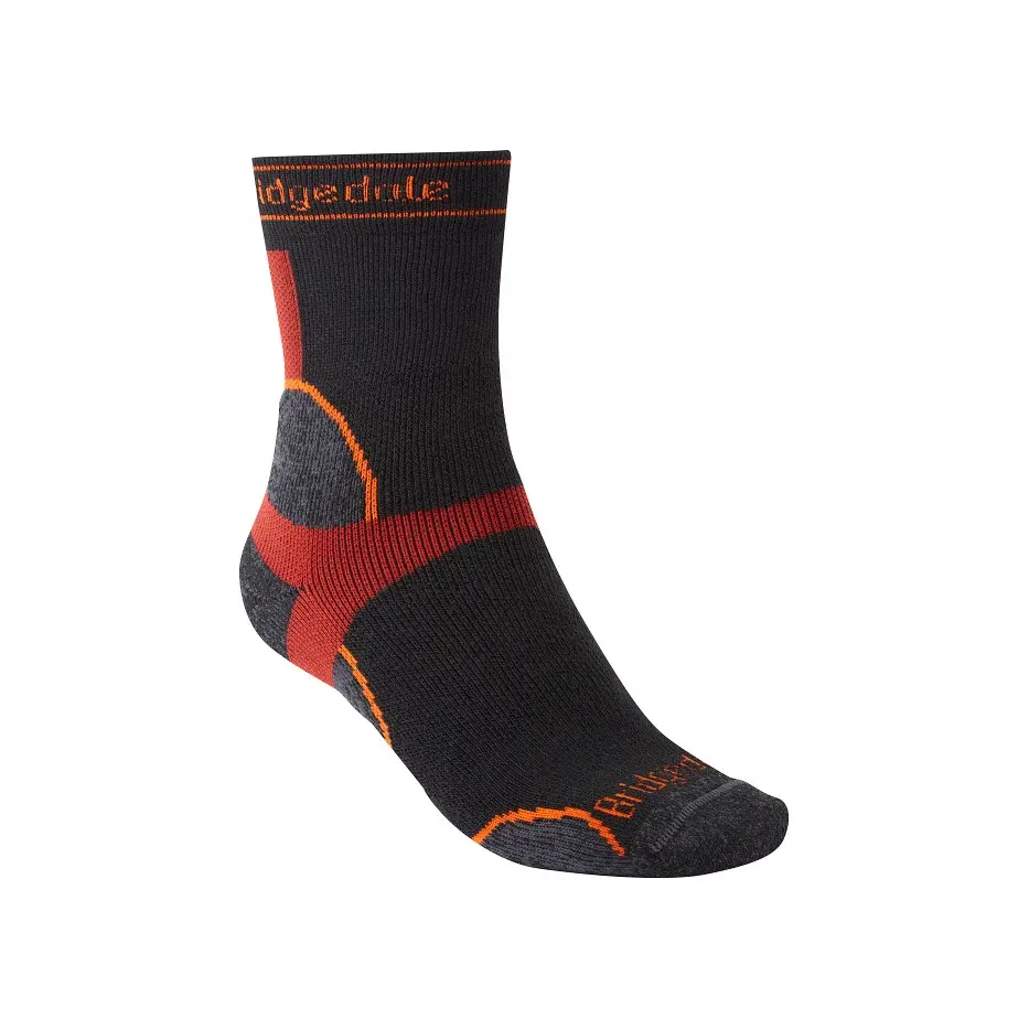 Bridgedale Шкарпетки бігові чоловічі Bridgedale Trail RUn MW T2 MS Crew black