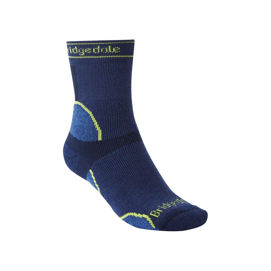 Bridgedale Шкарпетки бігові чоловічі Bridgedale Trail RUn MW T2 MS Crew navy