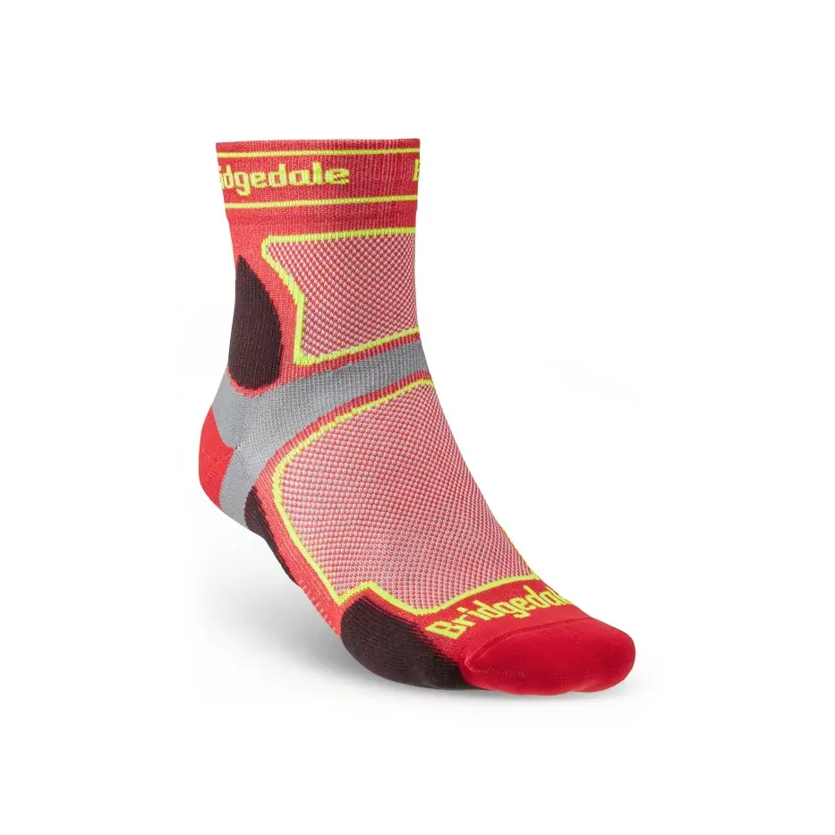 Bridgedale Шкарпетки бігові чоловічі Bridgedale Trail Run UL T2 CS 3/4 Crew red