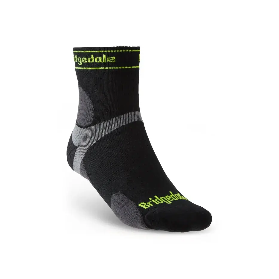 Bridgedale Шкарпетки бігові чоловічі Bridgedale Trail Run UL T2 MS 3/4 Crew black