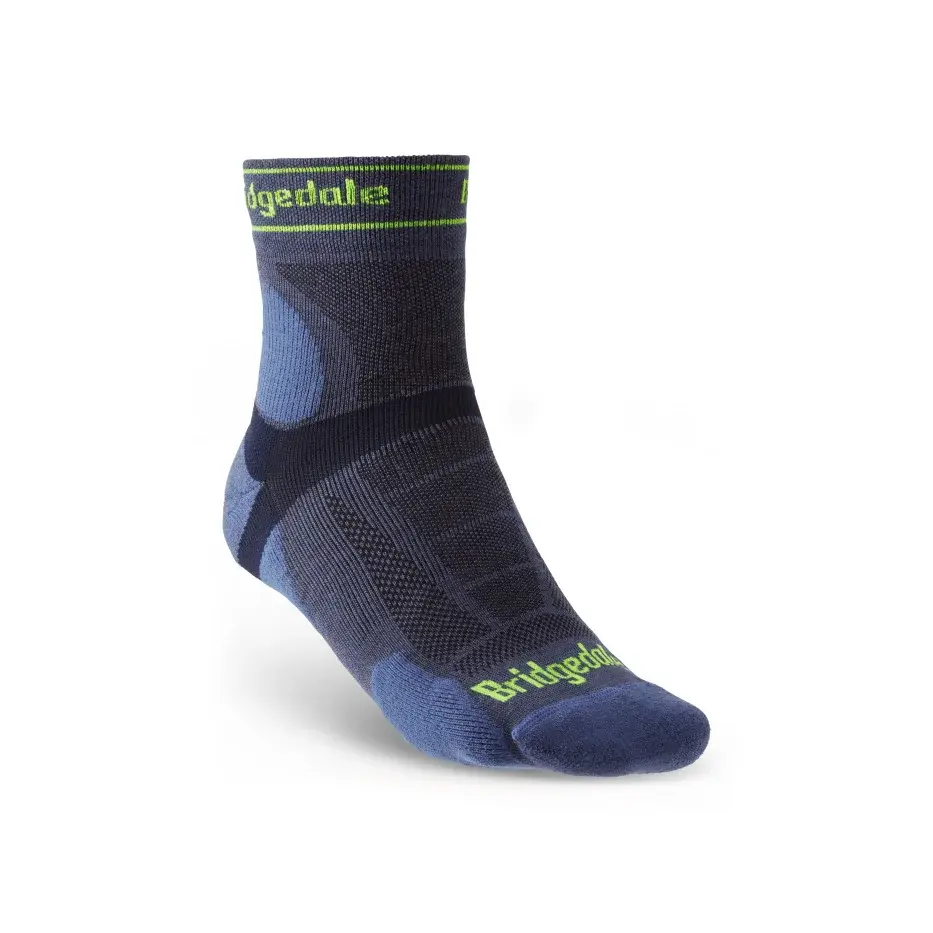 Bridgedale Шкарпетки бігові чоловічі Bridgedale Trail Run UL T2 MS 3/4 Crew blue