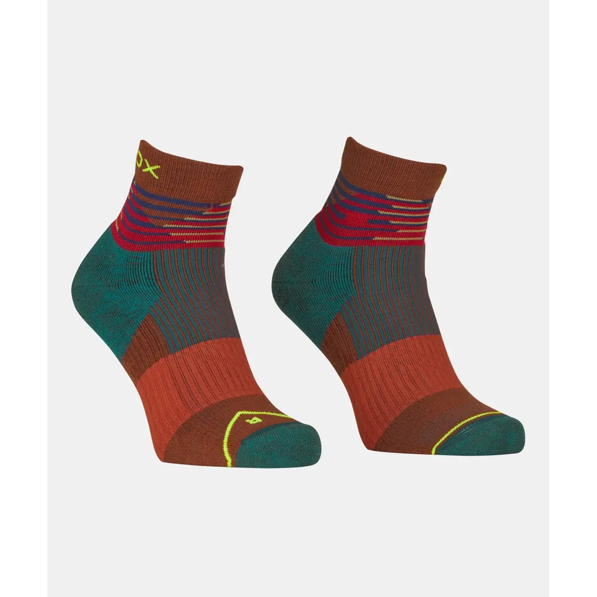 Шкарпетки чоловічі Ortovox All mountain Quarter Socks clay orange