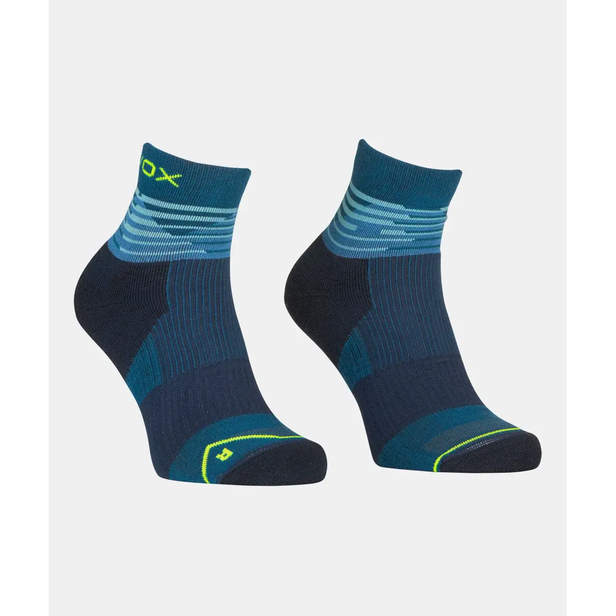 Шкарпетки чоловічі Ortovox All mountain Quarter Socks petrol blue