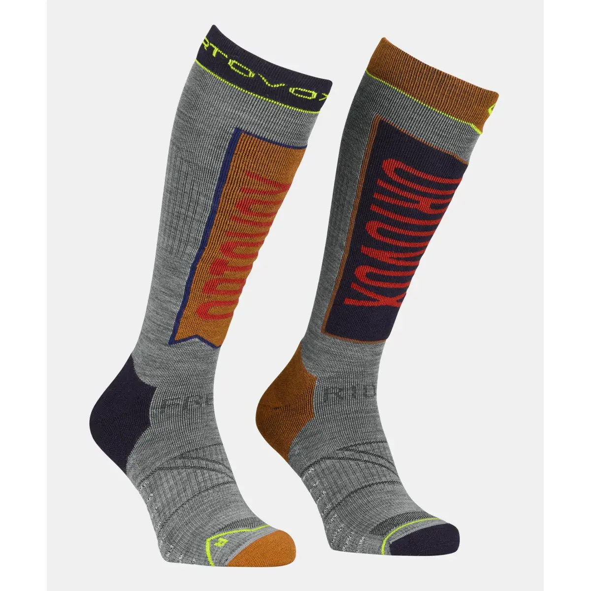 Ortovox Шкарпетки лижні чоловічі Ortovox Free Ride Long Socks clay orange