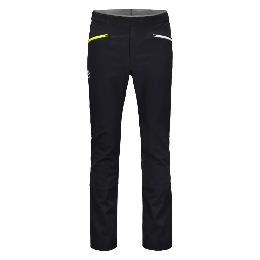 Ortovox Штани софтшелові чоловічі Ortovox Col Becchei Pants black raven