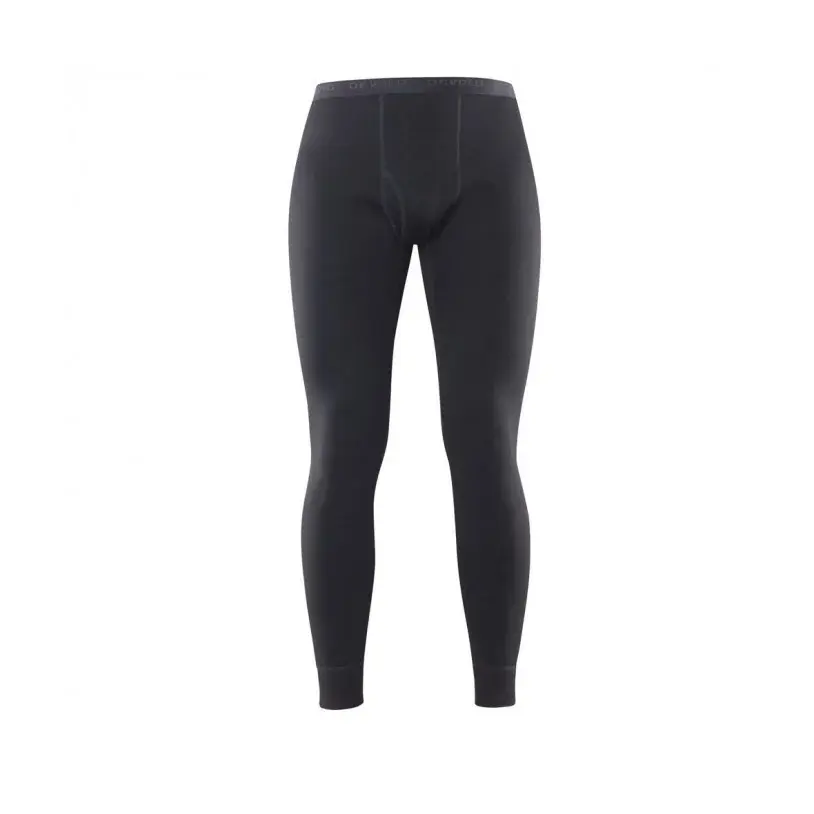 Devold Термоштани двошарові вовняні чоловічі Devold Duo Active Man Long Johns W/Fly чорний