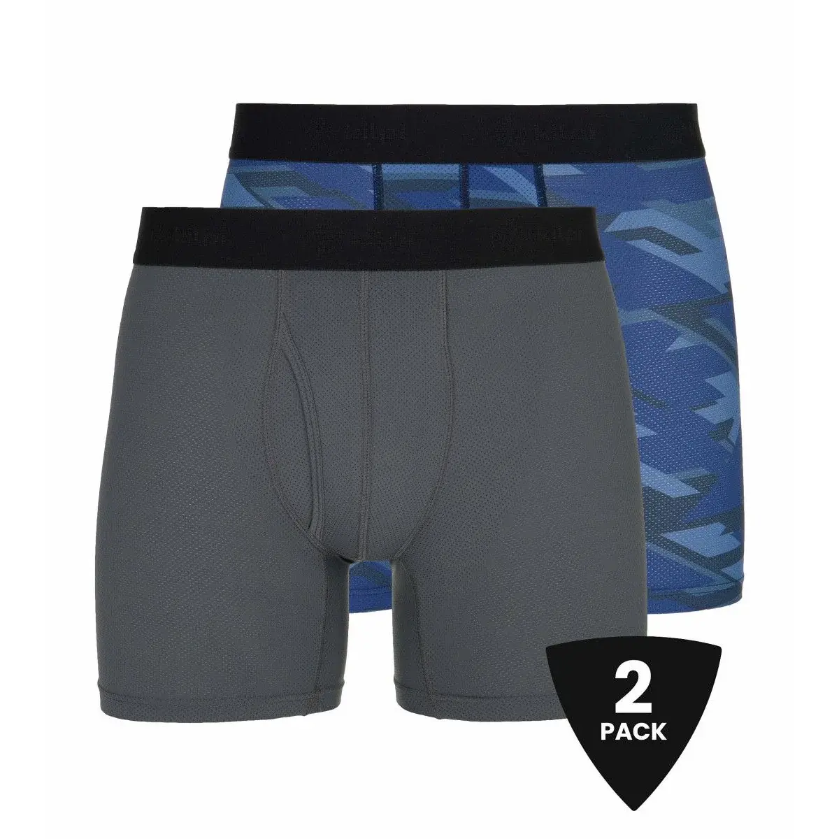 Kilpi Боксери функціональні чоловічі Kilpi 2 pack Nett-U Темно-сірий/синій