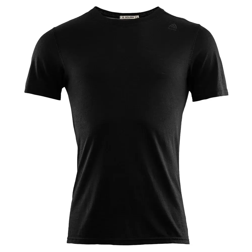 Aclima Термофутболка чоловіча Aclima LightWool Undershirt Tee jet black