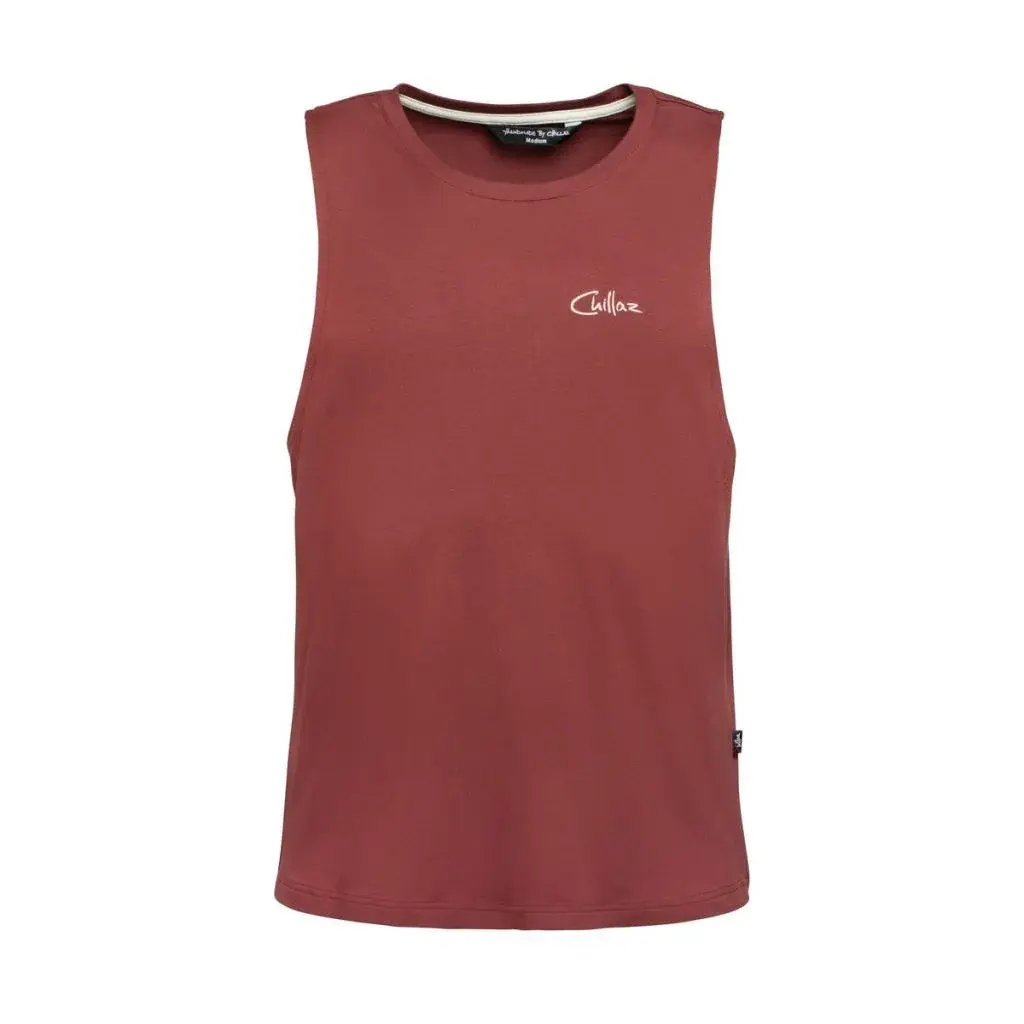 Chillaz Майка чоловіча Chillaz Calanques Tre Fartelli dark red