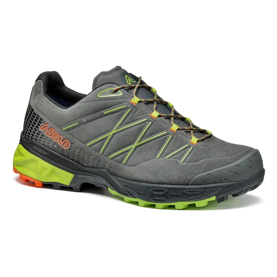 Asolo Черевики трекінгові чоловічі Asolo Tahoe Lth GTX MM graphite/green lime