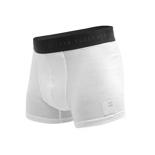 Sensor Труси чоловічі Sensor MERINO CORDURA білий
