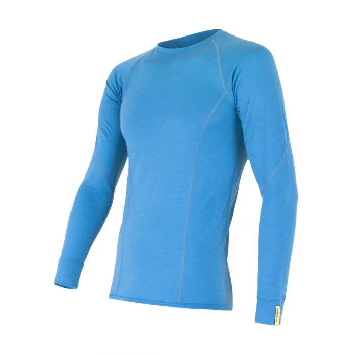 Sensor Лонгслів функціональний чоловічий Sensor Merino Active синій