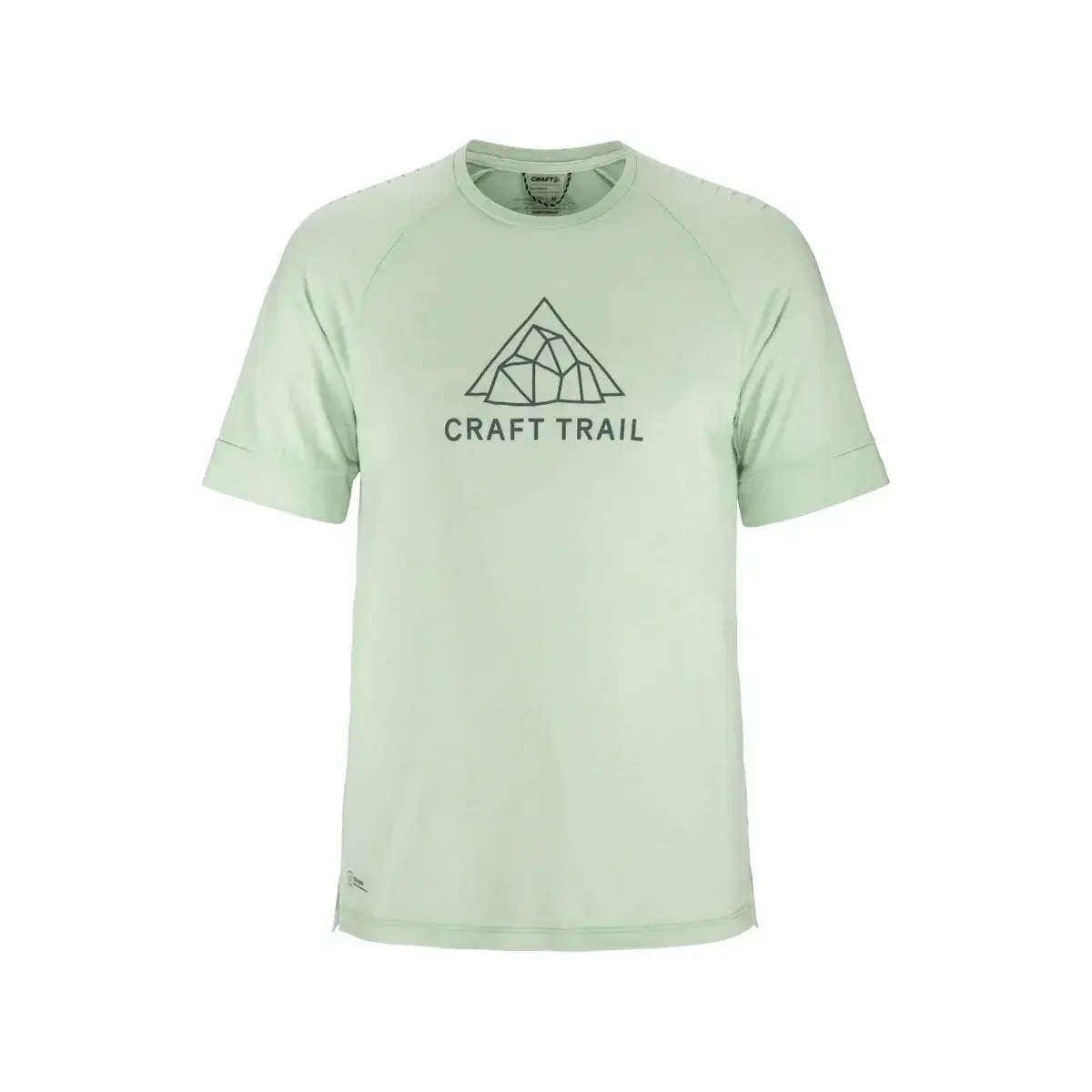 Craft Футболка чоловіча CRAFT ADV Trail Wool SS зелений