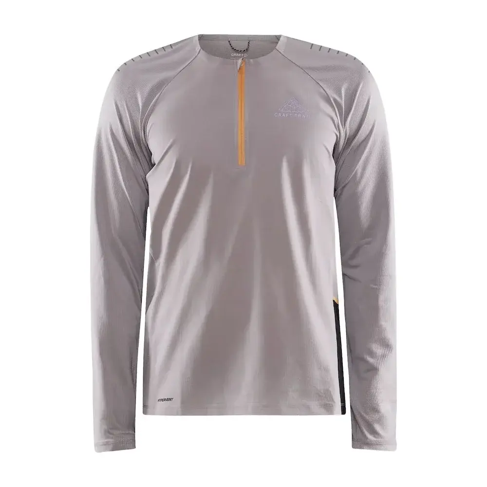 Craft Футболка чоловіча Craft PRO Trail Wind LS сірий