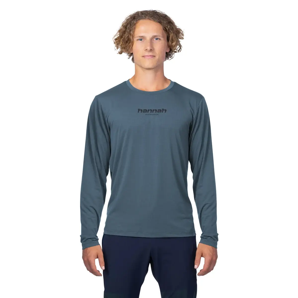 Hannah Лонгслів чоловічий Hannah Bine L/S anthracite
