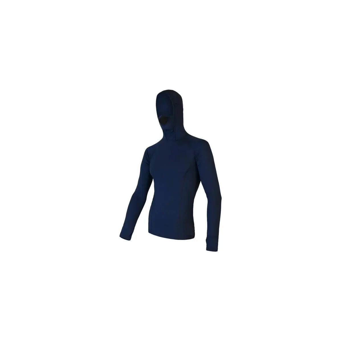 Sensor Термофутболка чоловіча Sensor Merino DF довгий рукав з капюшоном deep blue
