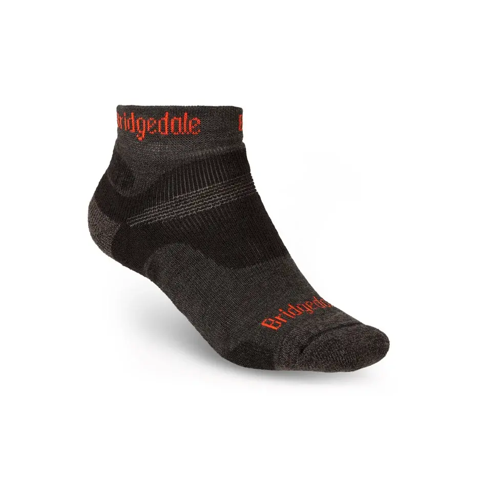 Bridgedale Шкарпетки чоловічі Bridgedale Hike Midweight Performance Ankle Graphite/Orange