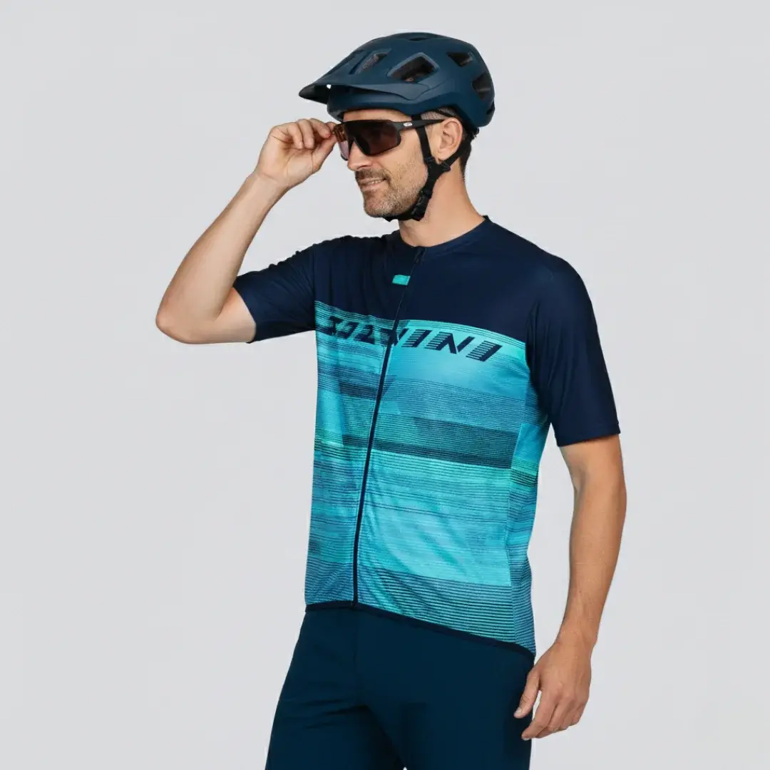 Silvini Джерсі чоловіче Silvini MD1645 Turano navy-ocean