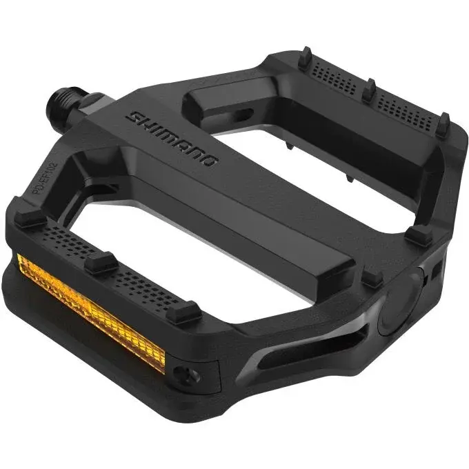 Shimano Педалі Shimano MTB-інше PD-EF102 Flat педалі без відбивачів чорний для електровелосипеда/Trekking/Urba