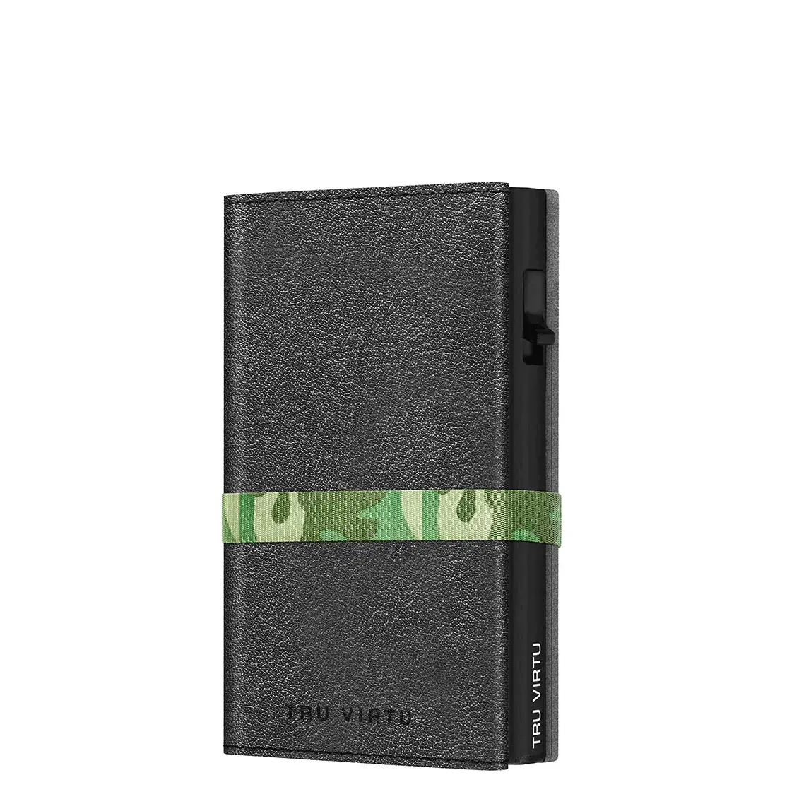 Tru Virtu Гаманець Tru Virtu Click & Slide Strap Cross шкіра Nappa чорний