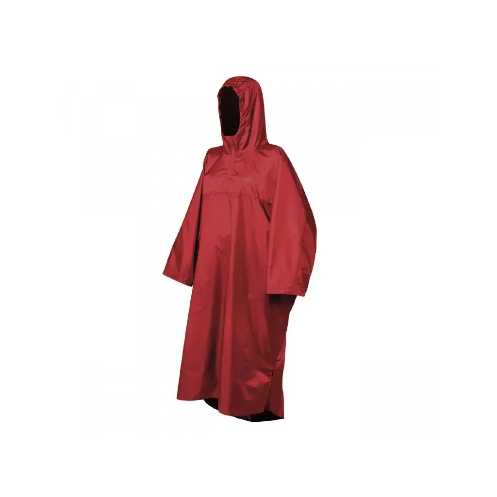 Trekmates Дощовик Trekmates Deluxe Poncho червоний