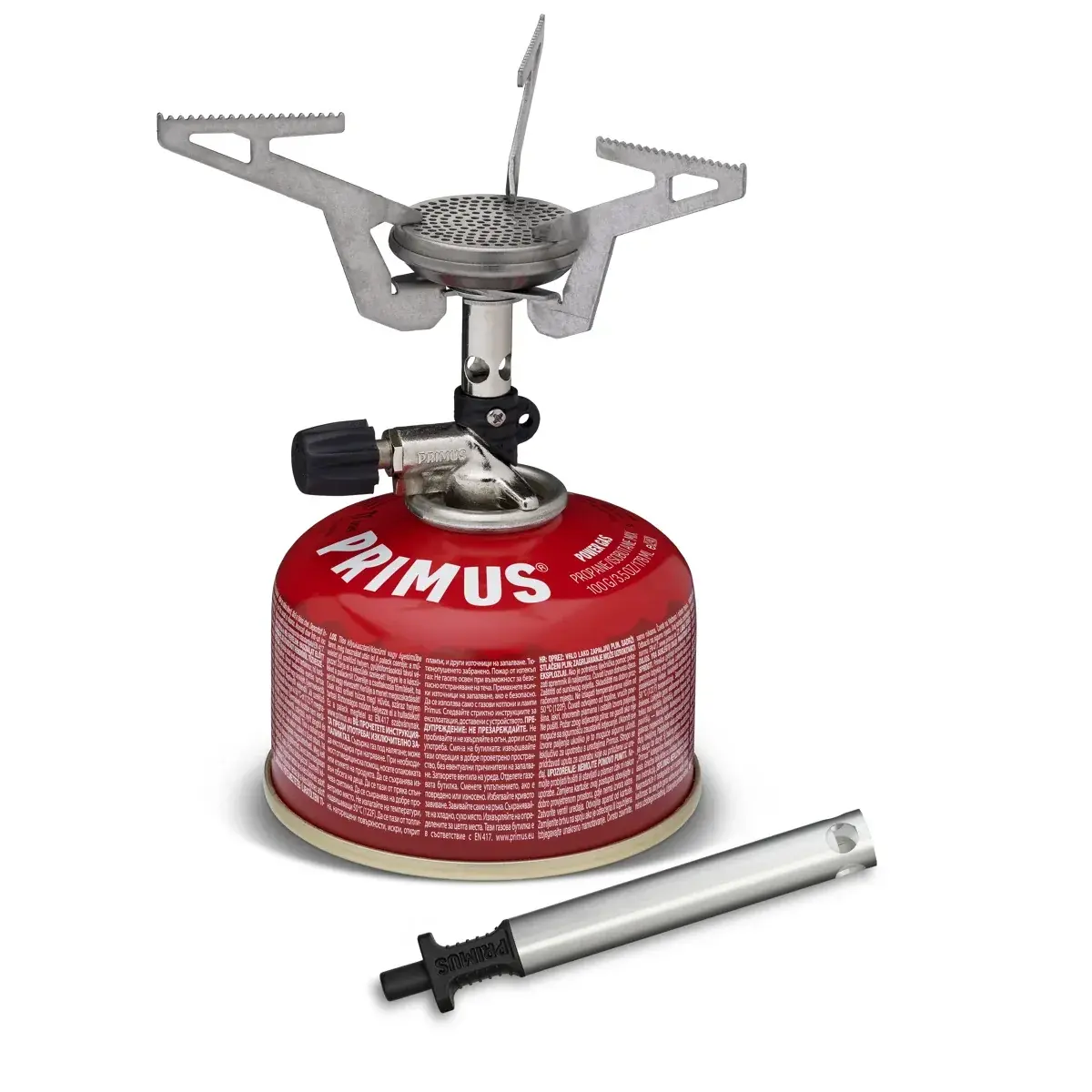 PRIMUS Пальник газовий PRIMUS Express Stove П'єзопідпалом червоний