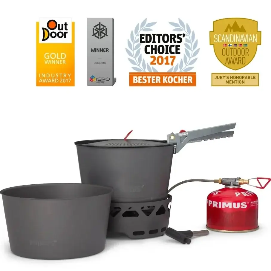 PRIMUS Пальник газовий PRIMUS PrimeTech Stove Set II сірий 2,3L