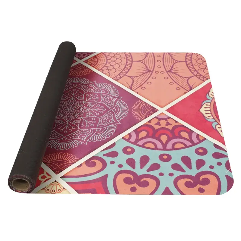 Yate Килимок для йоги Yate Yoga Mat 1850x680x1 mm візерунок A рожевий