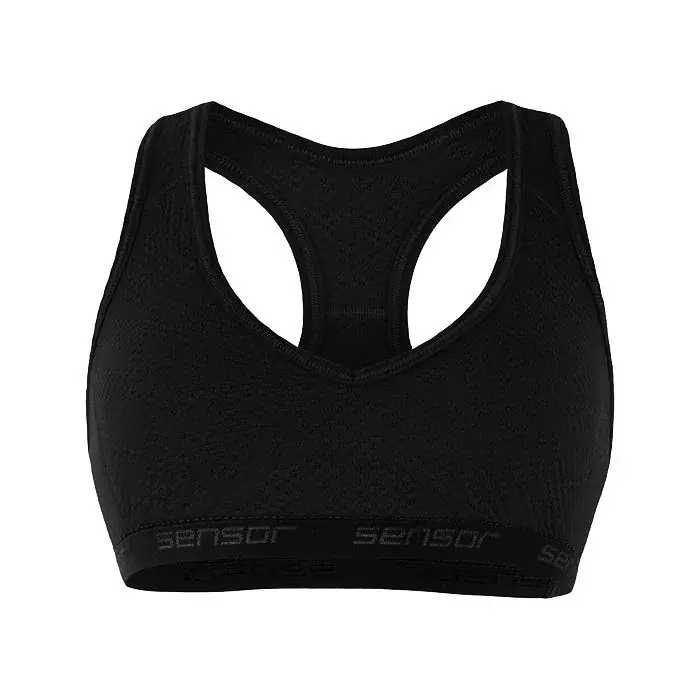 Sensor Бюстгальтер спортивний жіночий Sensor Merino DF чорний