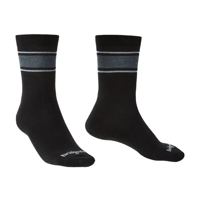 Bridgedale Шкарпетки Bridgedale Everyday Ultra Light Merino Performance Boot black/light grey/035