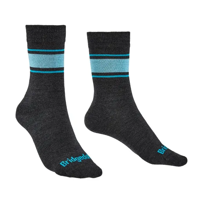 Bridgedale Шкарпетки Bridgedale Everyday Ultra Light Merino Performance Boot Women's dark grey/blue/126
