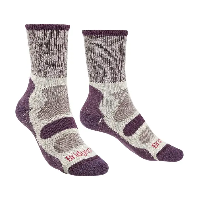 Bridgedale Шкарпетки Bridgedale Hike Lightweight Boot Cotton Cool Comfort Women's plum/350