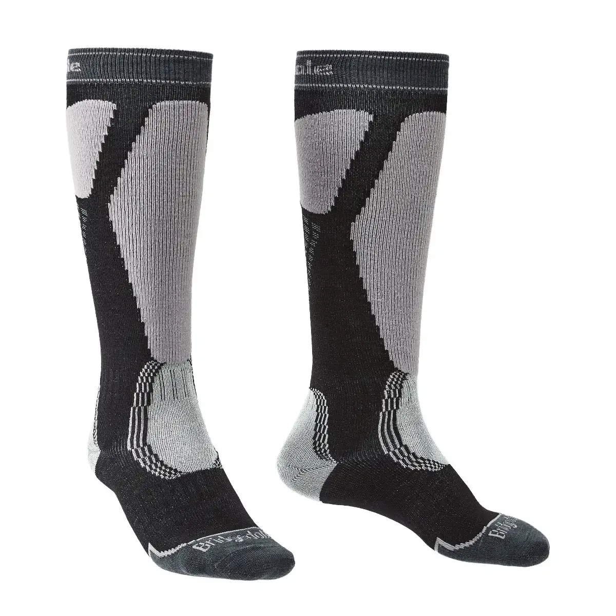 Bridgedale Шкарпетки Bridgedale Ski Easy On black/light grey/035