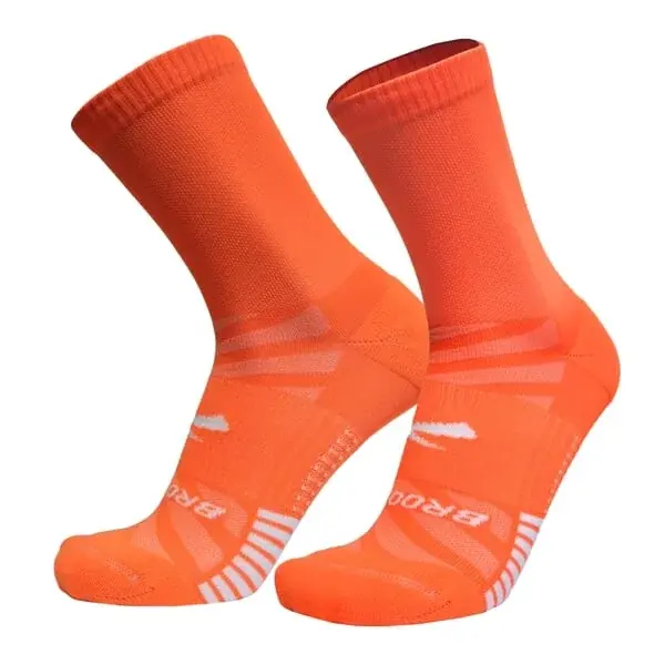 Brooks Шкарпетки Brooks Ghost Lite Crew помаранчевий