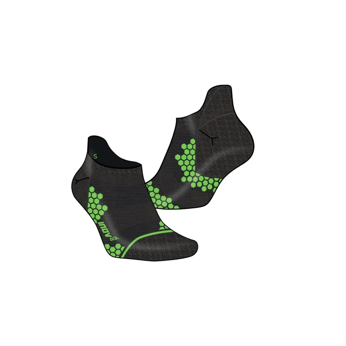 Inov8 Шкарпетки Inov8 Trailfly Sock Low black/green