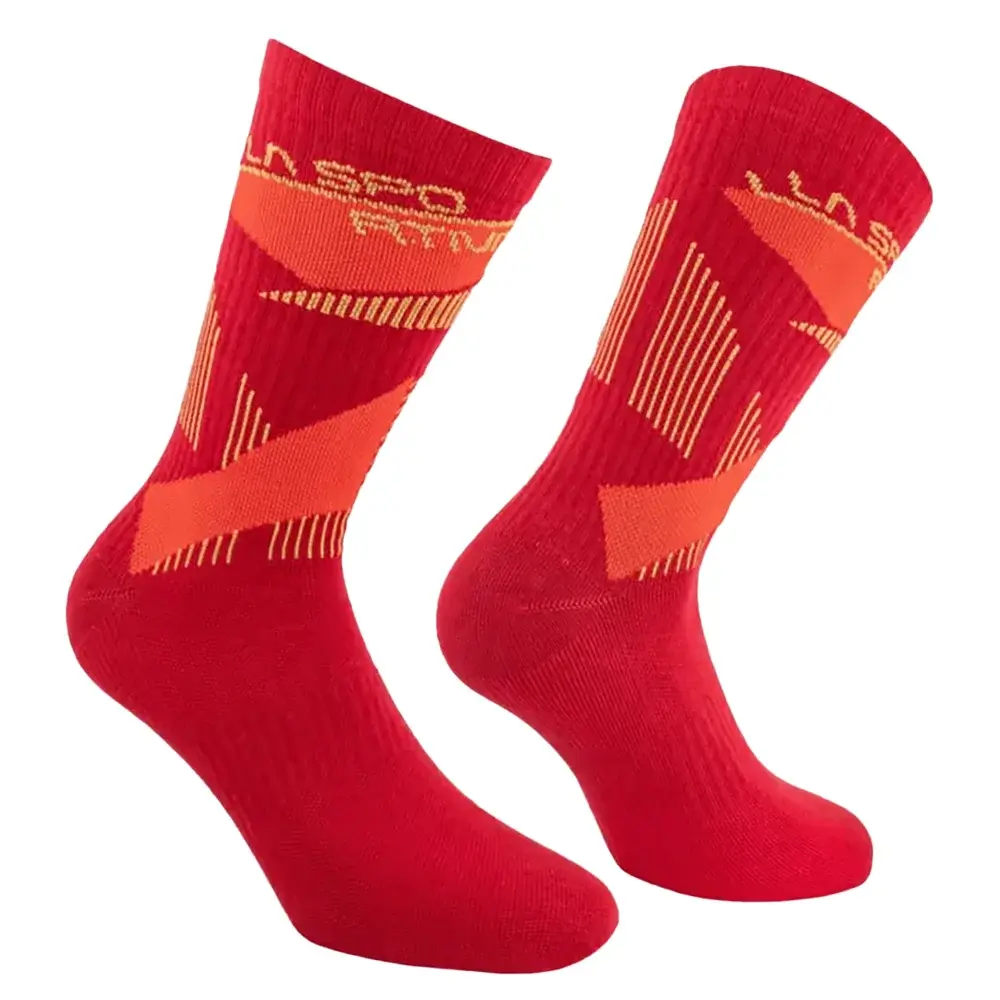 La Sportiva Шкарпетки La Sportiva Outdoor Fun Socks Redwood/Mountain Red