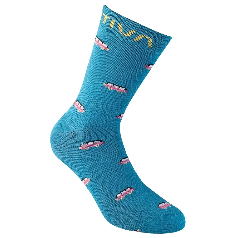 La Sportiva Шкарпетки La Sportiva Outdoor Fun Socks Turchese/Fucsia
